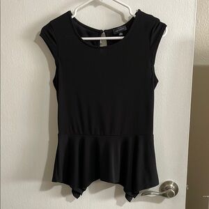 The Limited black cap sleeve top XS